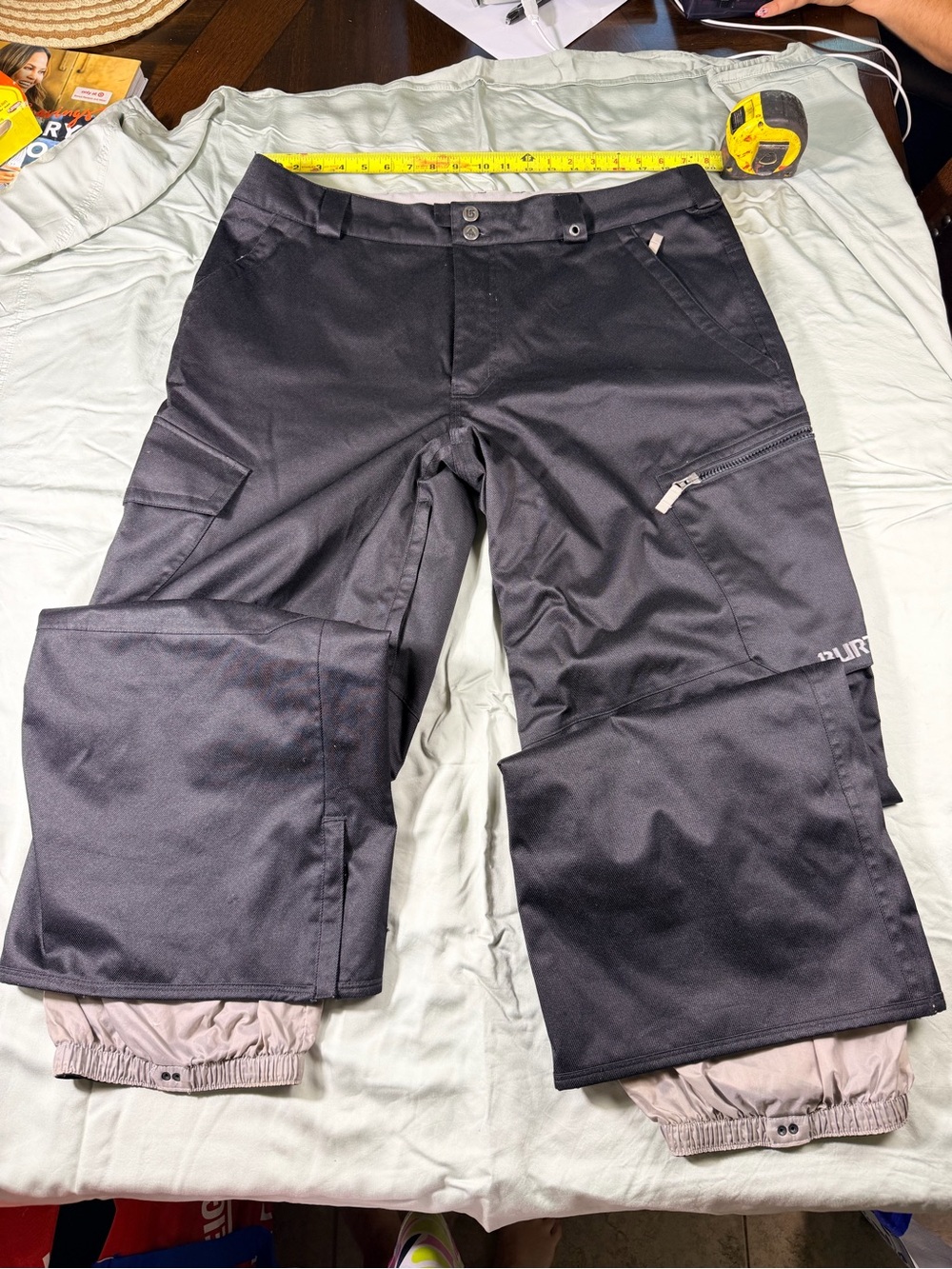 BURTON Black Waterproof Ski Snow Pants
